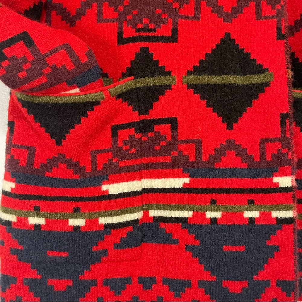 Woolrich Wool Blend Aztec Print Southwestern Sweater - Picture 4 of 13